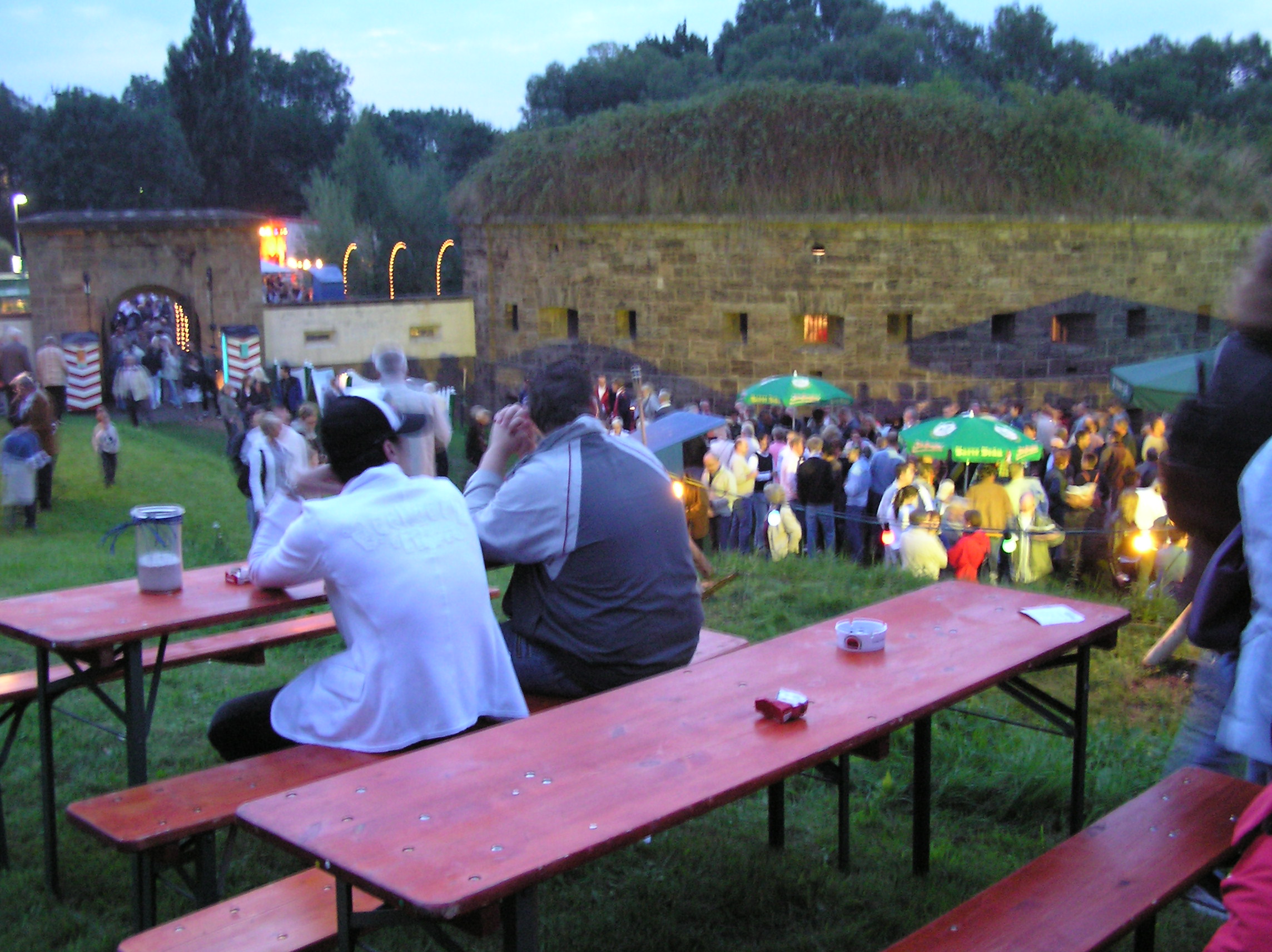 MINDEN (Weser/OWL - NRW) - Fort C - Innenhof